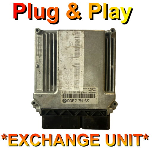 BMW ECU Bosch EDC16C1 | 0281011121 | DDE7794627 | Plug+Play Exchange Unit