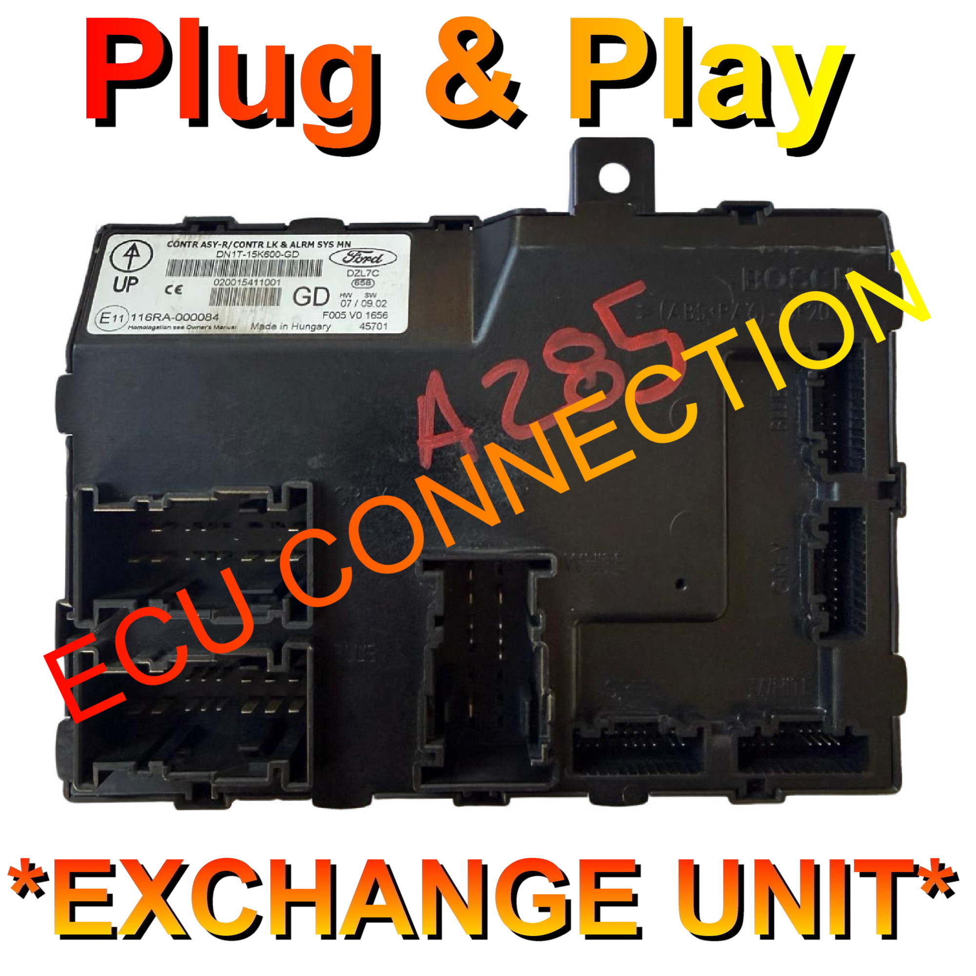Ford Bosch Body Control Module | DN1T-15K600-GD | Plug+Play Exchange Unit