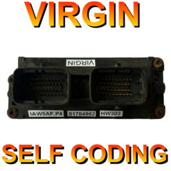 Fiat Magneti Marelli ECU IAW5AF.P4 | HW303 | 51784962 | Virginized Self coding unit Plug+Play