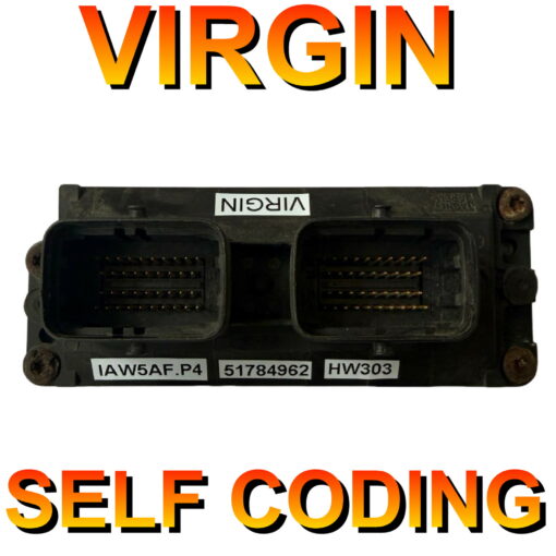 Fiat Magneti Marelli ECU IAW5AF.P4 | HW303 | 51784962 | Virginized Self coding unit Plug+Play