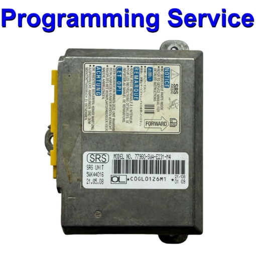 Honda Airbag ECU Siemens 77960-SWA-E231-M4 | 5WK44016 Programming service - Programming / Reset / Repair Service