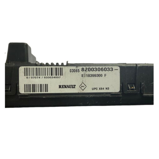 Renault Siemans BCM | UPC X84 | 8200306033 | S118399300F | Body Control Module - Plug+Play Exchange Unit - Image 2