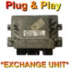 Renault ECU S120201212F | 8200516963 | SIM32 | Plug+Play Exchange unit