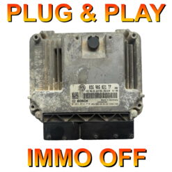 VW Skoda ECU Bosch 0281014714 | 03G906021TF | EDC16U34 | Plug+Play Immo off 'Free running'