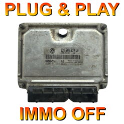 Volkswagen Audi Seat Skoda ECU Bosch 0281011217 | 038906019LA | EDC15P+ | Plug+Play Immo off 'Free running'