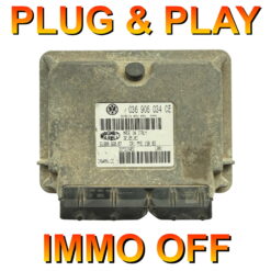VW Golf MK4 1.6 Magneti Marelli ECU IAW4MV.CE | 036906034CE | Plug+Play Immo off 'Free running'
