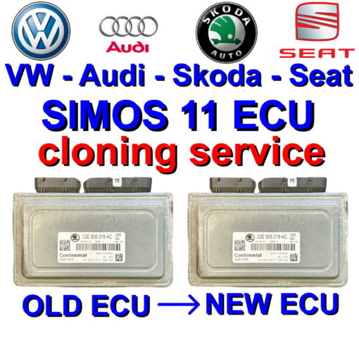 Audi Seat Skoda Volkswagen VW ECU Siemens | SIMOS11 | SIMOS11.1 | Programming Service eBay