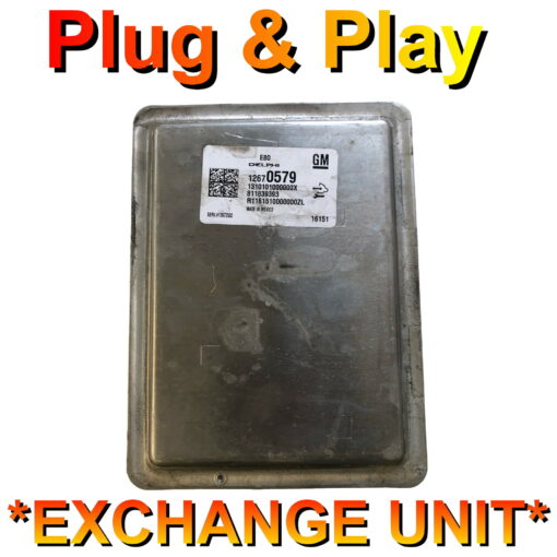 Vauxhall Opel ECU E80 | 12670579 | 811839393 | SERV:12672502 Plug+Play Exchange