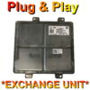 Vauxhall Opel ECU Continental 55489277 | Serv:55591599 | E98 | Plug+Play Exchange unit