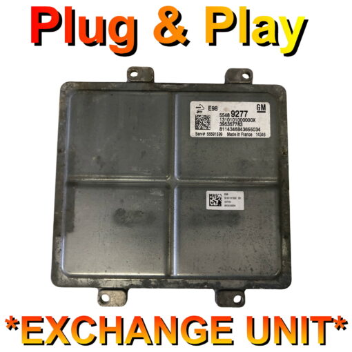 Vauxhall Opel ECU Continental 55489277 | Serv:55591599 | E98 Plug+Play Exchange