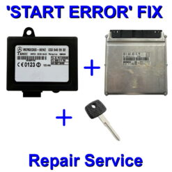 Mercedes-Benz Temic Immobilizer unit | Key supply | 'Start Error' fix | Programming Service