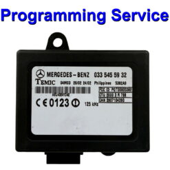 Mercedes-Benz Temic Immobilizer unit | Key supply | 'Start Error' fix | Programming Service