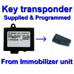Mercedes-Benz Temic Immobilizer unit | Key supply | 'Start Error' fix | Programming Service