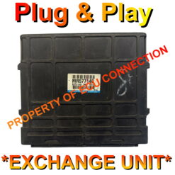 Mitsubishi Shogun Sport ECU | MR577140 | E6T01481 H4 | Plug+Play Exchange unit