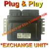 Nissan Almera Hitachi ECU | MEC32-231 | 6P | Plug+Play Exchange unit