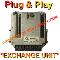 Nissan Qashqai Bosch ECU | 0281014859 | 23710JD78E | XL | Plug+Play Exchange unit