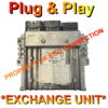 Peugeot Citroen Delphi ECU | HW9666912580 | 9676860180 | DCM3.5 | Plug+Play Exchange unit