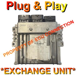 Peugeot Citroen ECU HW9666912580 9676860180 DCM3.5 Plug+Play Exchange unit