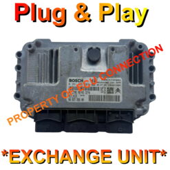 Peugeot Citroen Bosch ECU | 0261208903 | 9662126680 | ME7.4.5 | Plug+Play Exchange unit