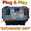 Peugeot Citroen ECU Bosch | ME7.4.5 | 0261208901 | 9662560580 | Exchange unit
