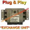 Peugeot Citroen ECU IAW6LPB HW9659580780 SW9663160280 Plug+Play Exchange unit