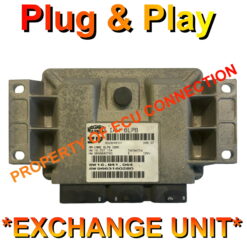 Peugeot Citroen ECU IAW6LPB HW9659580780 SW9663160280 Plug+Play Exchange unit