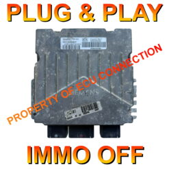 Peugeot Citroen Siemens ECU | SID801 | 5WS40025D-T | HW9644323980 | SW9644860380 | Plug+Play Immo Off