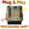 Renault Bosch ECU | 0281030899 | 237104376R | EDC17C42 | Plug+Play Exchange unit