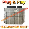 Toyota Denso ECU 89661-02T40 | MB275300-4192 | T4 | Plug+Play Exchange unit