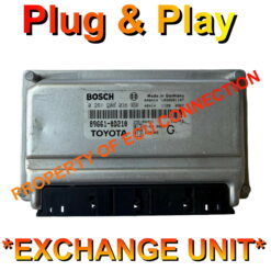 Toyota ECU 0261208036 | 89661-0D210 | G | M7.9.4 | Plug+Play Exchange unit