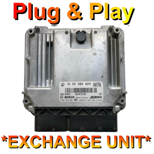 Vauxhall Opel ECU 0281018769 | 55585024 | AA7N | Plug+Play | Exchange Unit