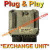 Vauxhall Bosch ECU 0281017712 | 55579015 | 00TD | Plug+Play Exchange unit