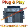 Citroen Peugeot Sagem ECU 9656297980 | 9649433980 | JCAE-CMME | S2000 | Plug+Play Exchange unit