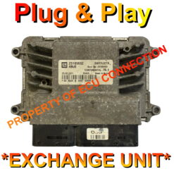 Chevrolet Continental ECU | 25189682 | 5WY1J27A | ABJ0 | 76.1 | Plug+Play Exchange unit
