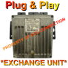 Kia Delphi ECU | R0410C045F | 39102-4X520 | DDCR | Plug+Play Exchange unit