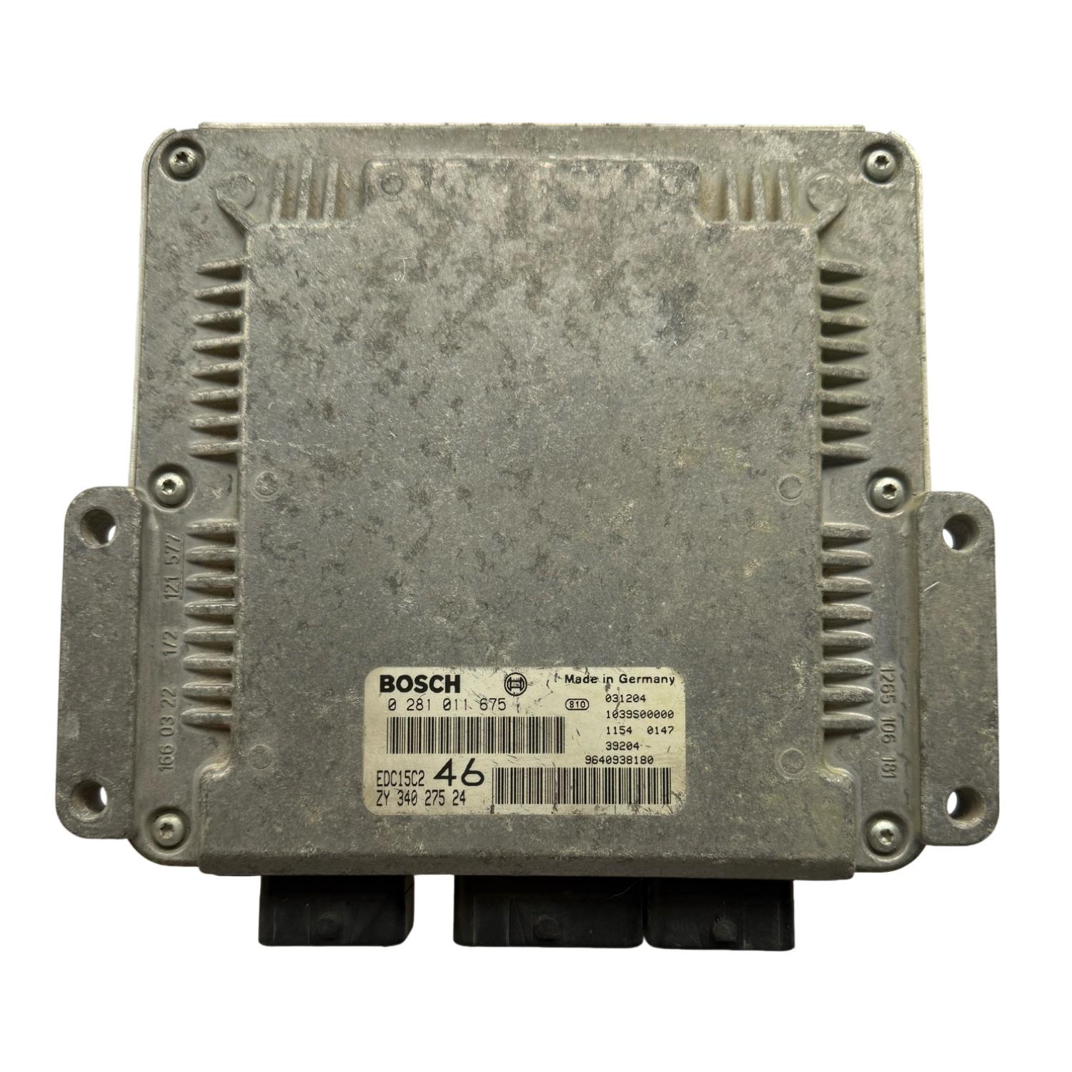 Suzuki ECU Bosch EDC15C2 | 0281011675 | ZY34027524 | 46 | Plug+Play Exchange Unit - Image 2