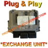 Peugeot Citroen ECU 0261S05715 | 9666824080 | MEV17.4 | Plug+Play Exchange unit