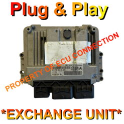 Peugeot Citroen ECU 0261S05715 | 9666824080 | MEV17.4 | Plug+Play Exchange unit
