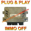 Renault Clio 1.2 ECU Siemens | S120202116A | 8200700600 | 8200851165 | SIM32 | Plug+Play Immo Off