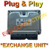 VW ECU Bosch 0281011819 | 038906019NC | EDC15P+ | Plug+Play Immo off 'Free running'