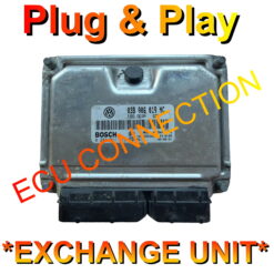 VW ECU Bosch 0281011819 | 038906019NC | EDC15P+ | Plug+Play Immo off 'Free running'