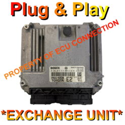 Toyota Bosch ECU 0281013414 | 89661-02E20 | EDC16C10 E2 Plug+Play Exchange unit