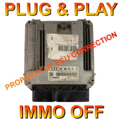 Audi Bosch ECU | 0281015014 | 03L906022FG | Plug+Play Immo Off