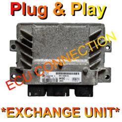 Ford ECU Continental EMS2102 | S180047036 | BV21-12A650-GC | 5KGC | Plug+Play Exchange unit