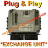 Ford Bosch ECU | MED17.0.1 | 0261S09698 | C1B1-12A650-EG | Plug+Play Exchange unit