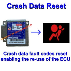 Alternative view of Fiat Ducato | Peugeot Boxer | Citroen Relay Airbag ECU 01375111080 | HB | TRW | Programming / Reset / Repair Service