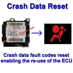 Alternative view of Citroen C3 / Peugeot Continental Airbag ECU | 9823741480 | A2C15940104 | Programming / Reset / Repair Service