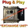 Kia ECU 9001090196KB | 39119-2B700 | ME17.9.11 | Plug+Play Exchange unit