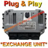 Peugeot Citroen Bosch ECU 0261201610 9664255780 ME7.4.5 Plug+Play Exchange unit