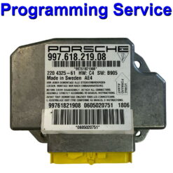 Porsche Airbag ECU | 997.618.219.08 | Programming / Reset / Repair Service
